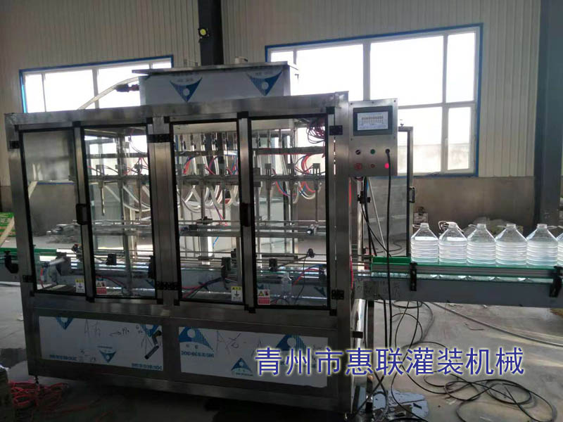 直線式水劑液體灌裝機(jī)