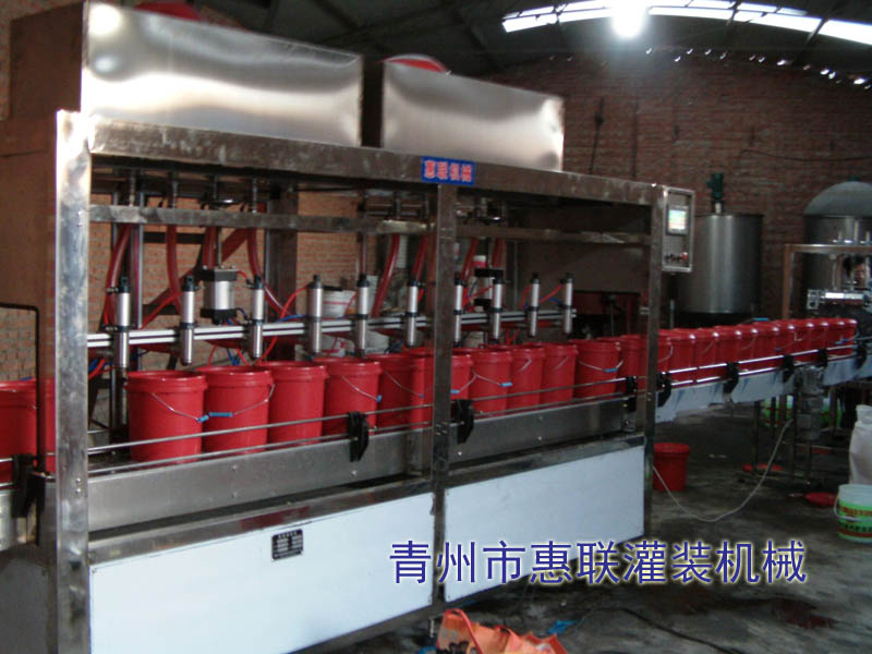 全自動機油潤滑油灌裝機