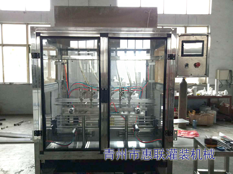 6頭自流式液體灌裝機(jī)